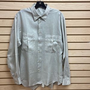 Idea Uomo very fashionable Linen men shirt Made in Italy Size Medium